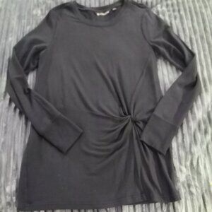 Athleta Black Knit Top S